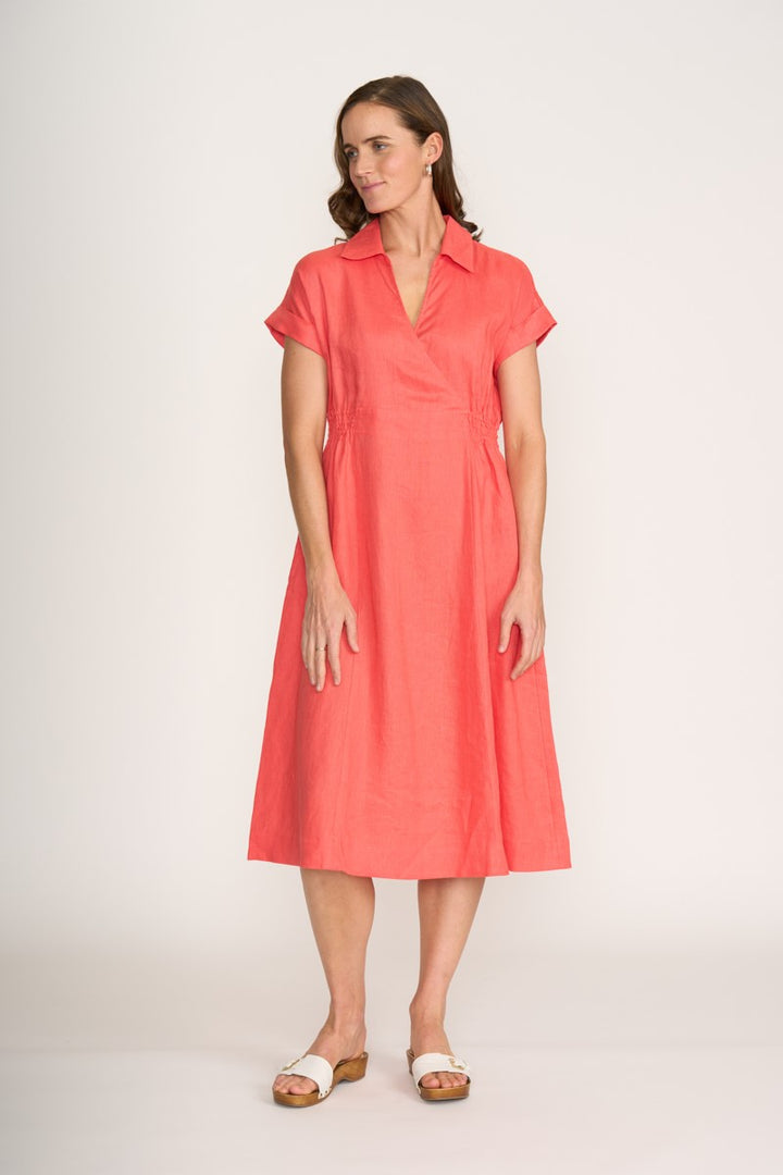 Foil Wrap Dreams Dress | Melon