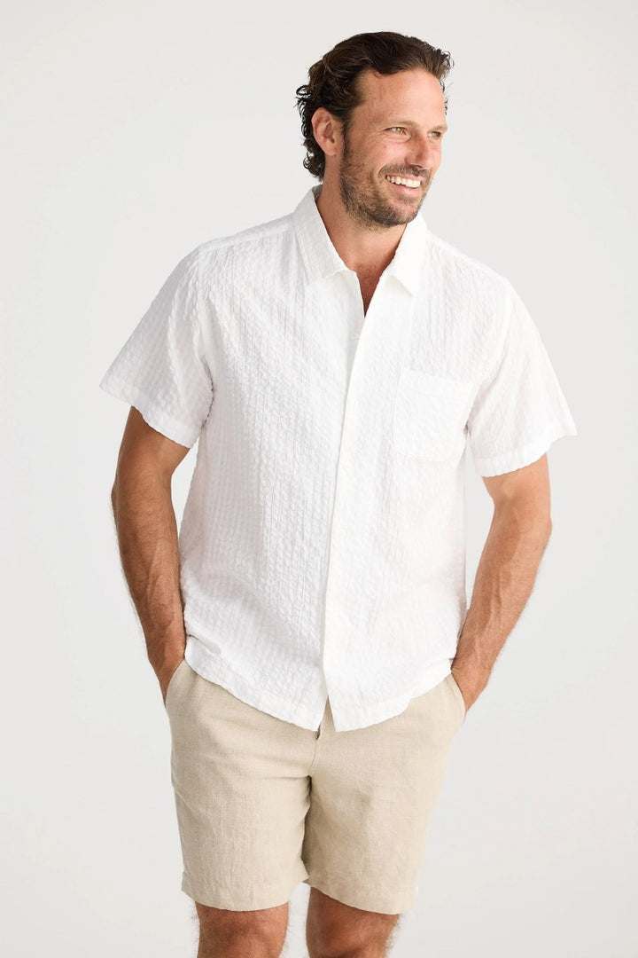 Fossick  Standford  Shirt  |  White