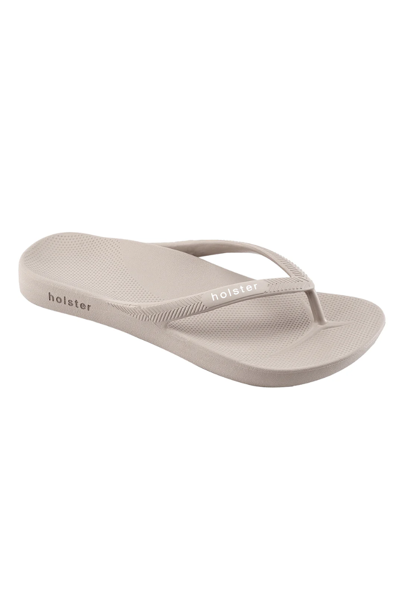 Gray sandal with &