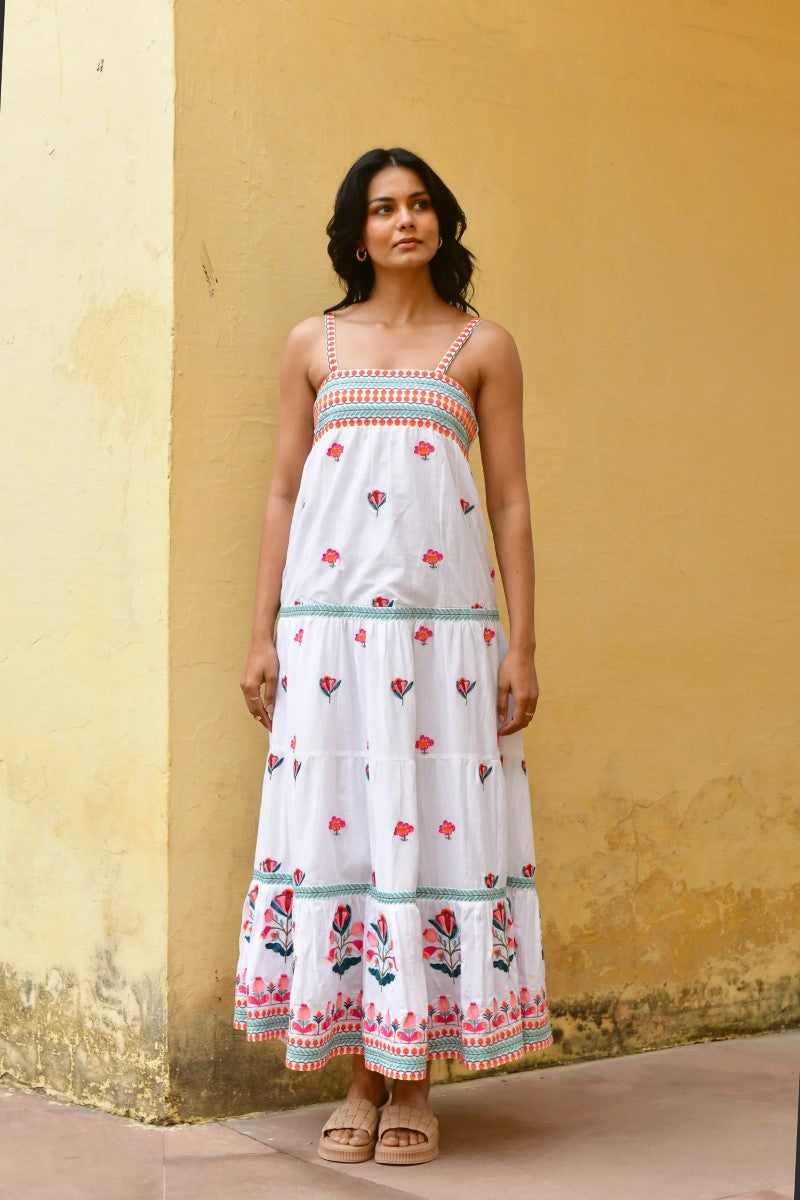 Azure & Indigo Hummingbird Maxi