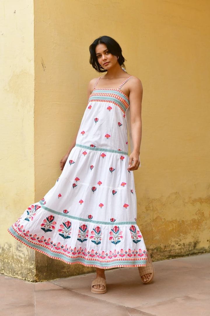 Azure & Indigo Hummingbird Maxi