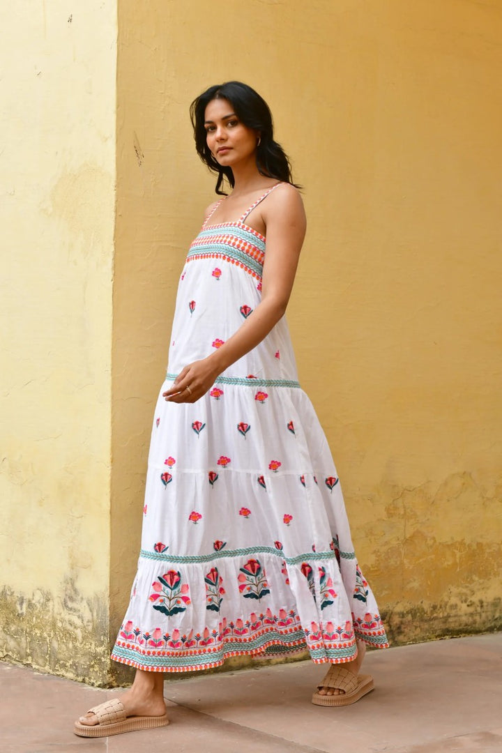 Azure & Indigo Hummingbird Maxi