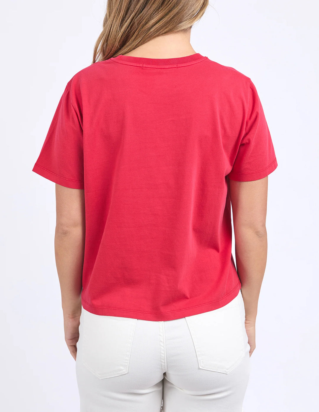 Cote D'Azur Tee | Crimson