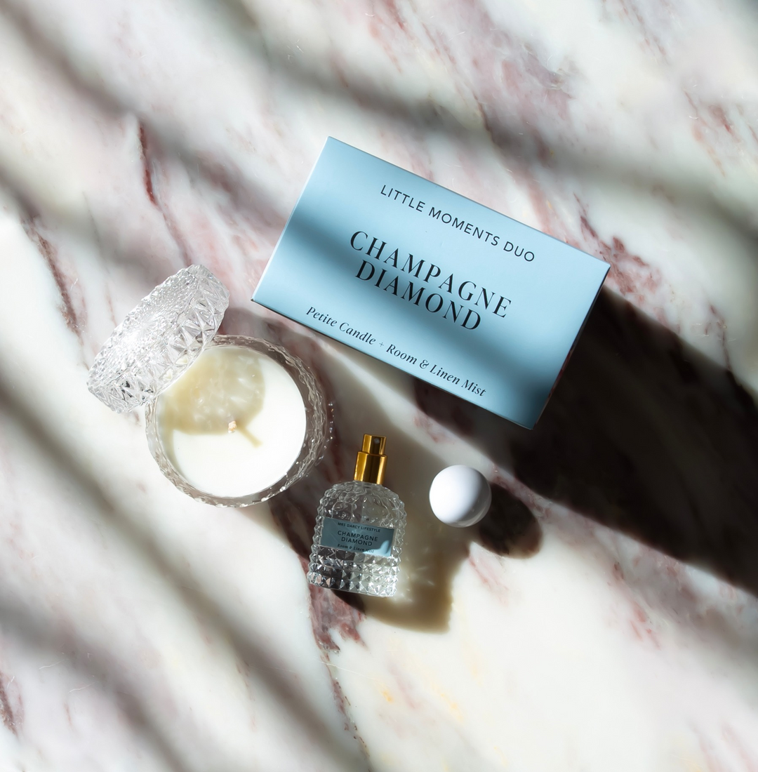 Mrs Darcy Little Moments Duo | Champagne Diamond