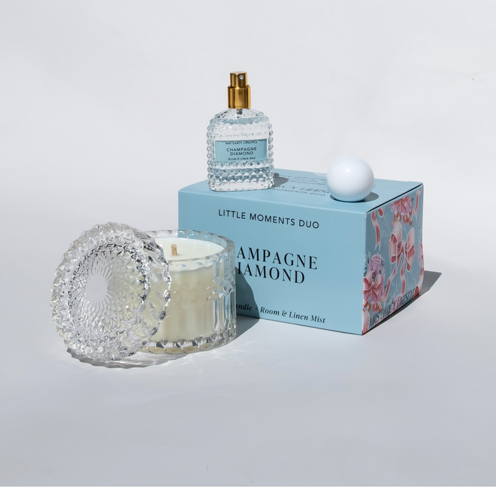 Mrs Darcy Little Moments Duo | Champagne Diamond