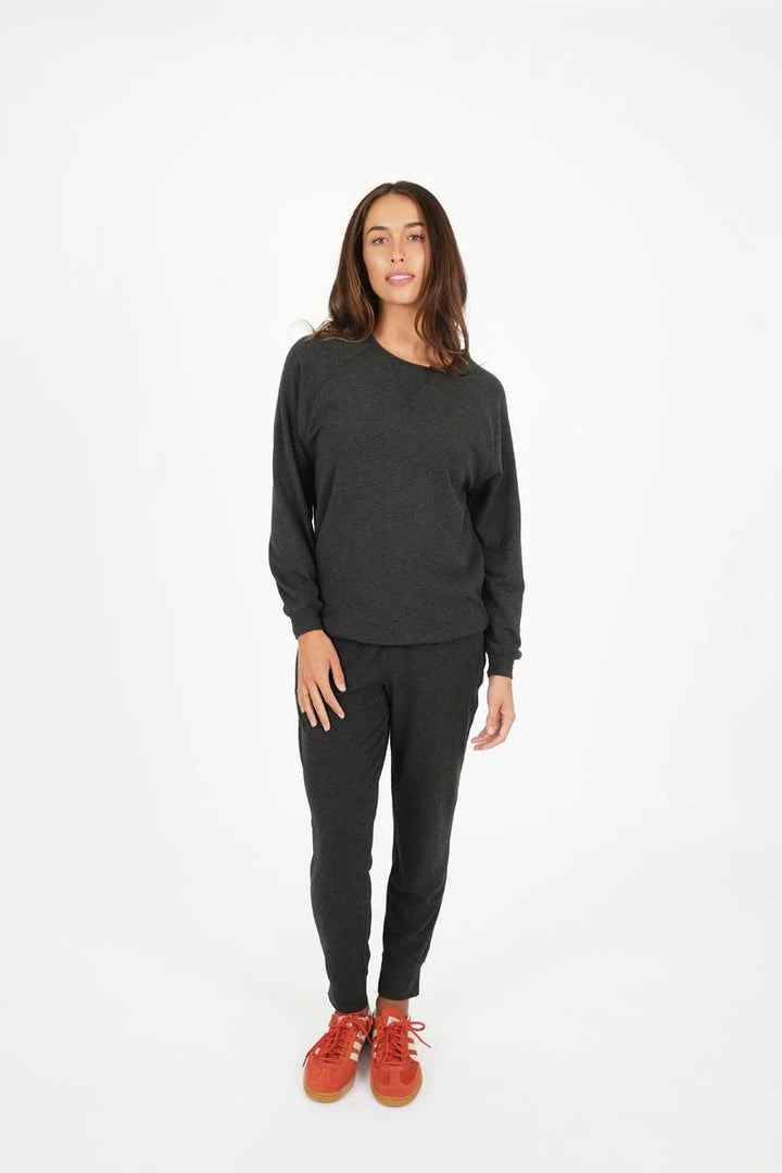 Titchie Sweet Sweater | Charcoal