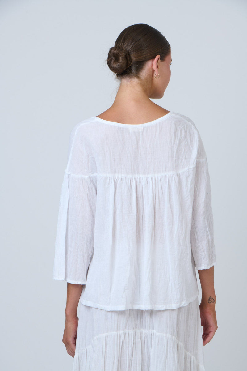 Namastai P115 Top | White