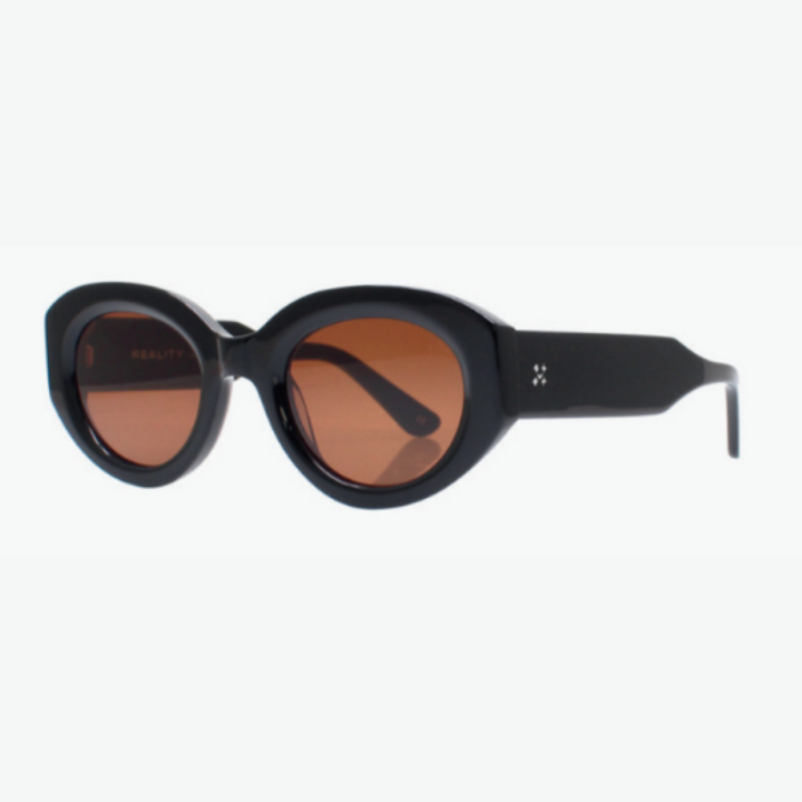Reality Luxe Voltaire Sunglasses | Onyx