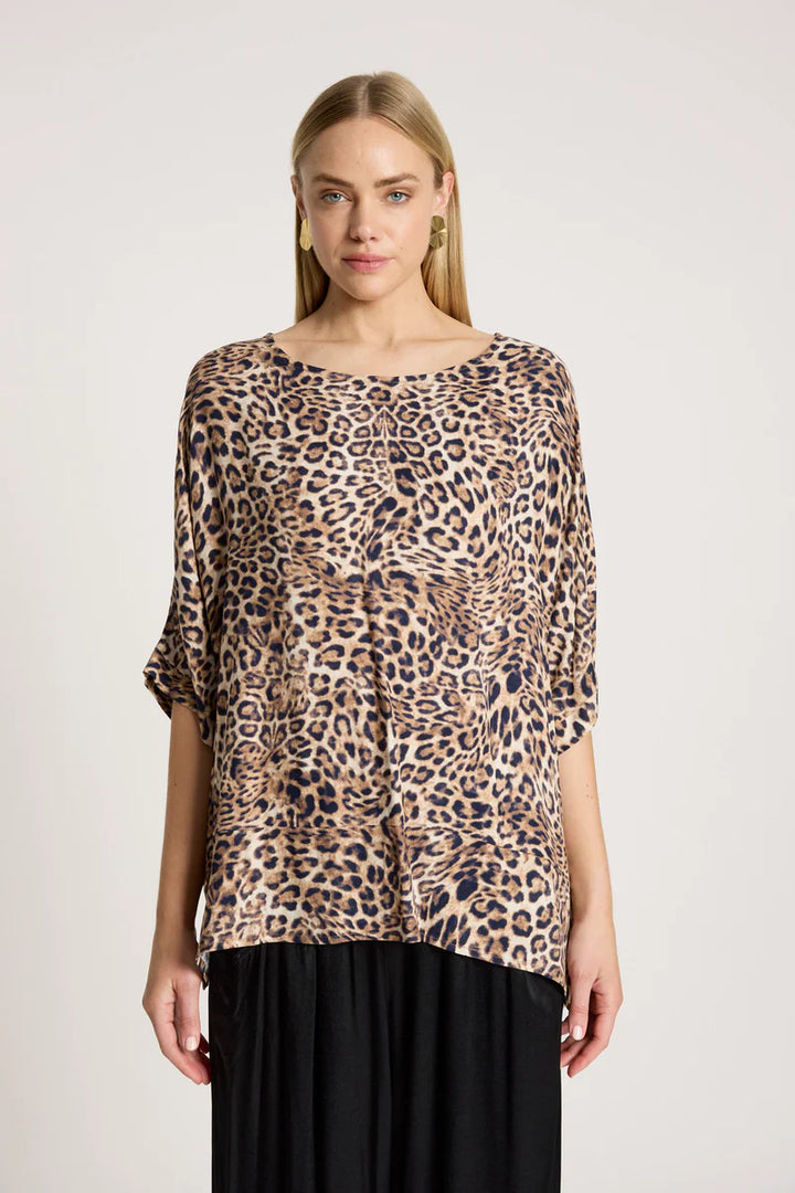 woman wearing San Top in Nomad