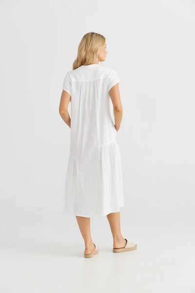 dune dress - white