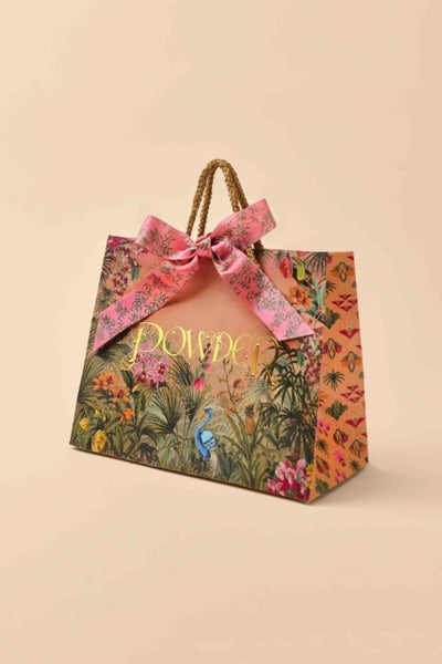 Powder Quilted Washbag Large | Exotic Evening