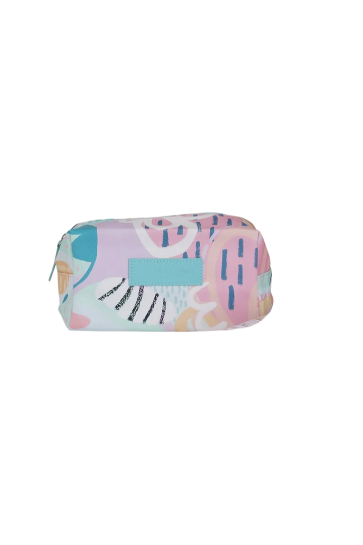 Mindful Marlo Box Makeup Bag