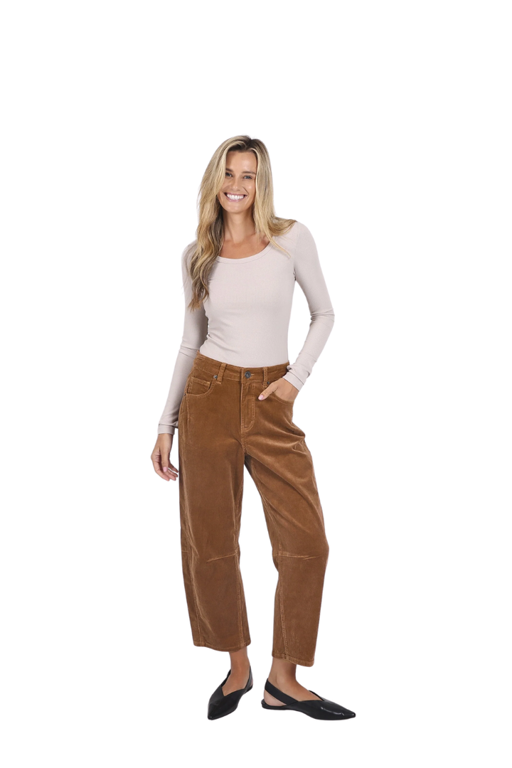 Monaco Toni Barrel Cord Jean