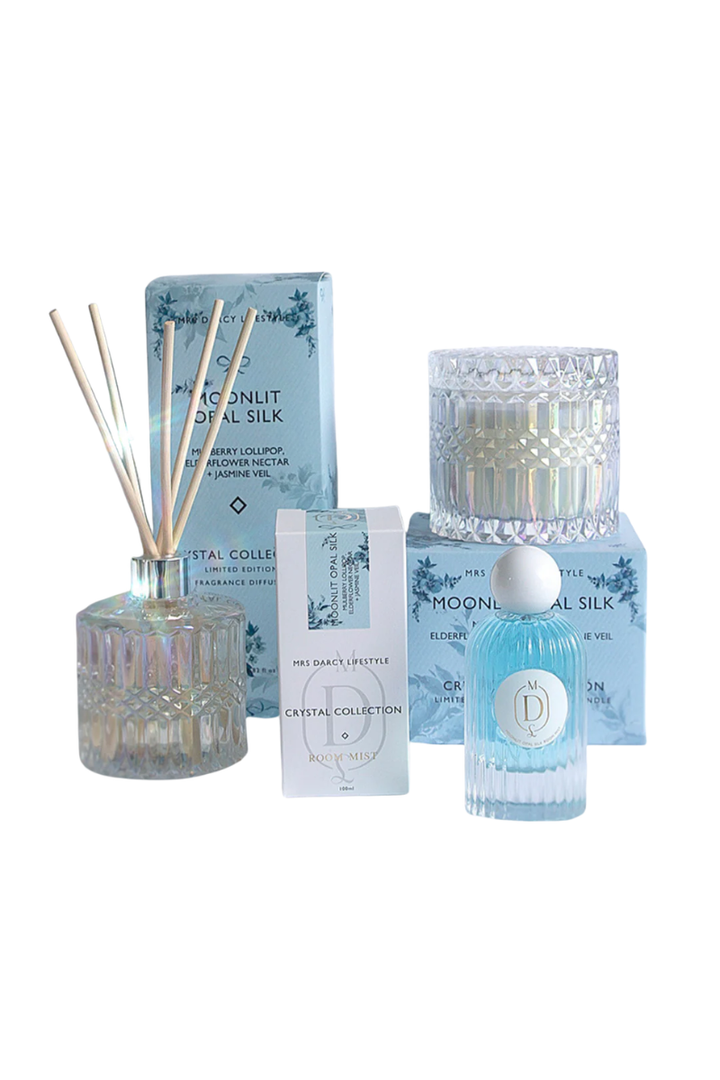 Mrs Darcy Candle Large |  Moonlit  Opal  Silk