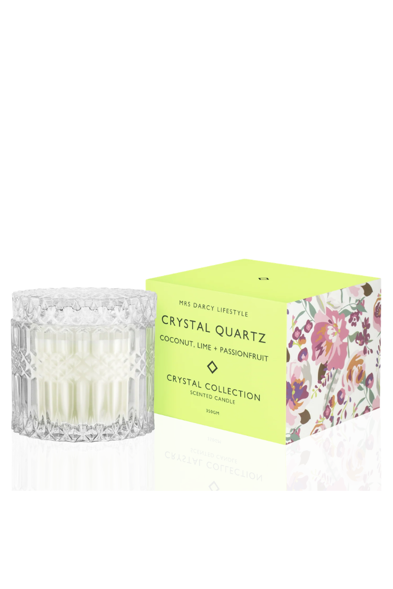 Mrs Darcy Candle Large |  Crystal Quartz