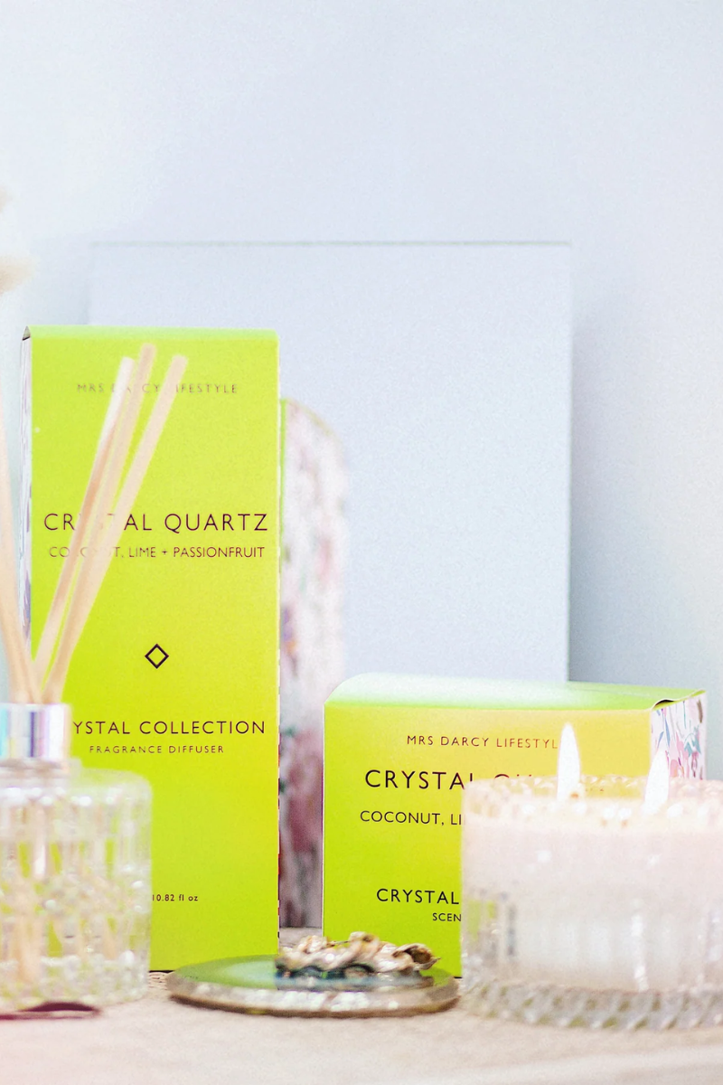 Mrs Darcy Candle Large |  Crystal Quartz