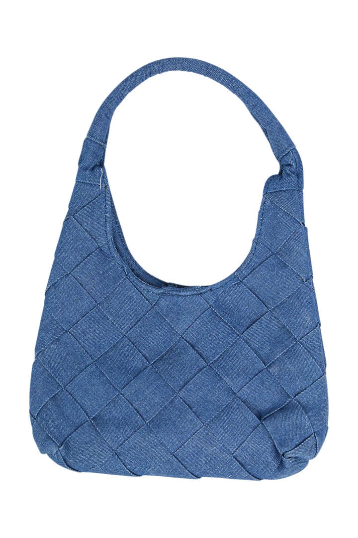 Braided Denim Bag