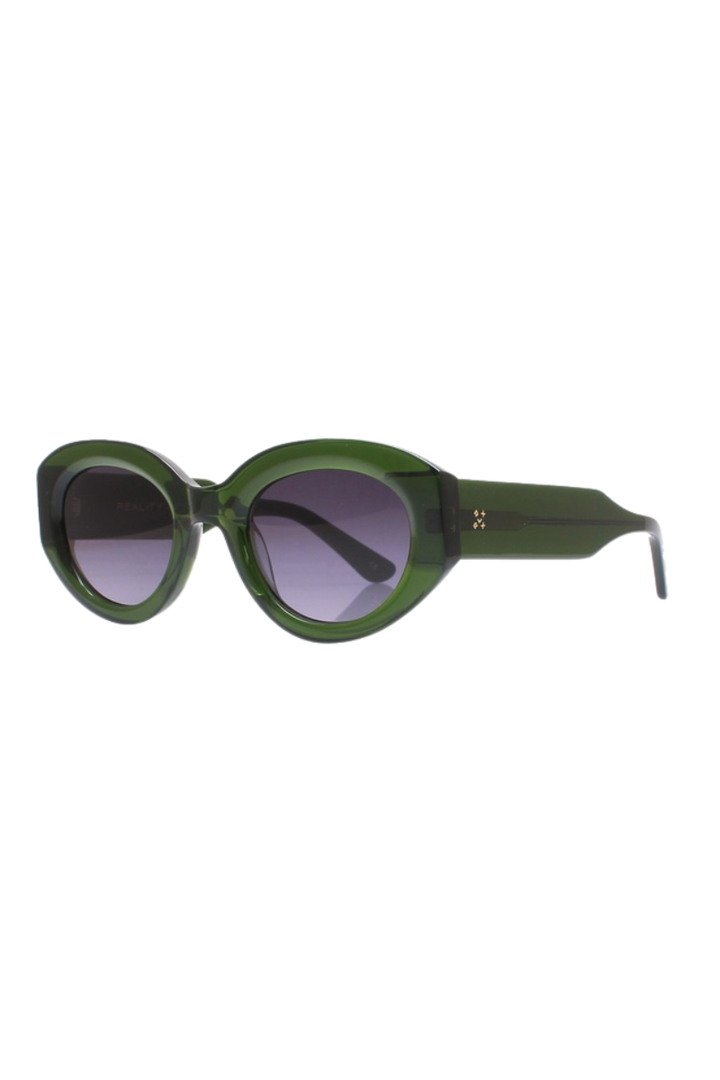 Reality Luxe Voltaire Sunglasses | Moss