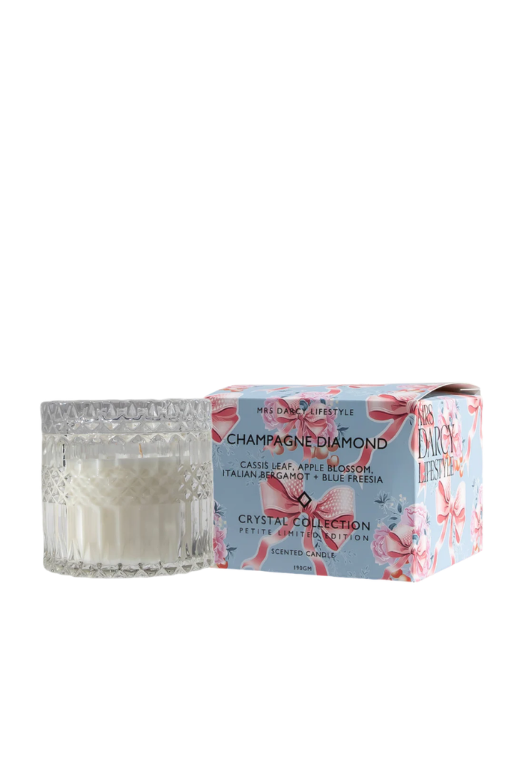 Mrs Darcy Petite Candle | Champagne Diamond