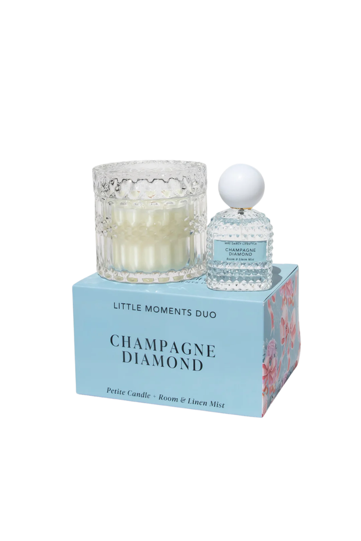Mrs Darcy Little Moments Duo | Champagne Diamond