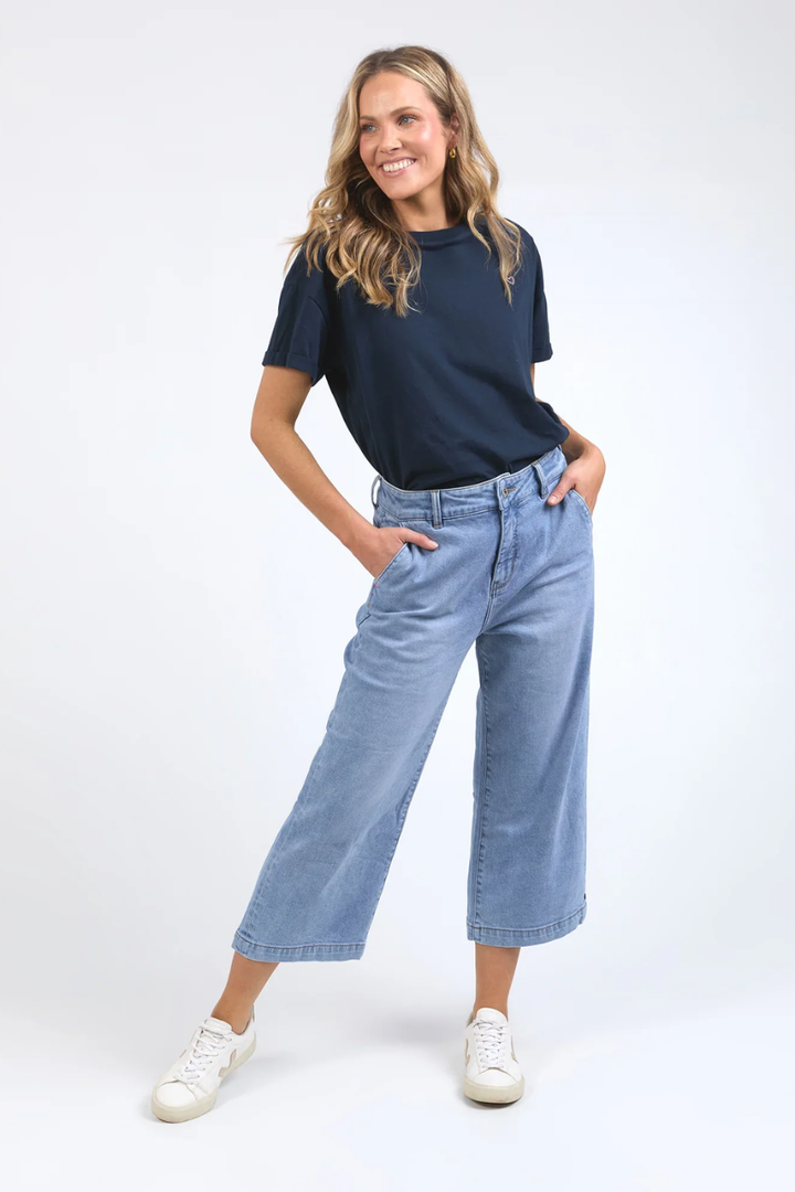 Sidney Cropped Jean | Light Blue