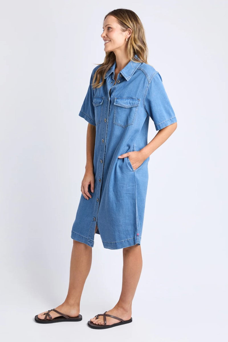 Elm Cora Denim Dress