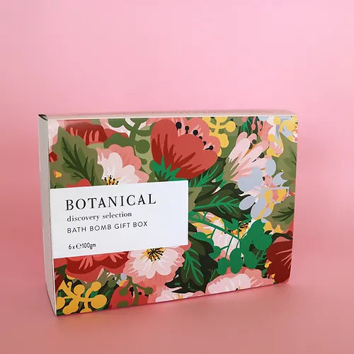 Botanical Bath Bomb Gift Box