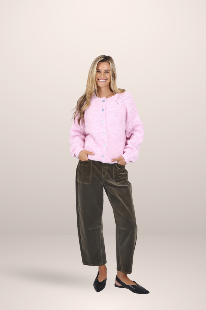 Monaco Leo Barrel Cord Jean
