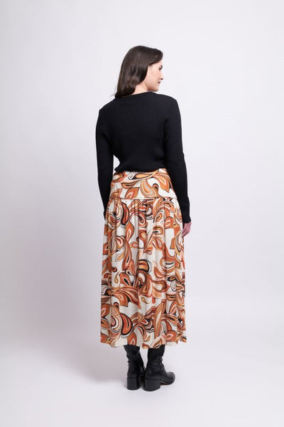 Foil Basque Master Skirt | Boho Rhadsody