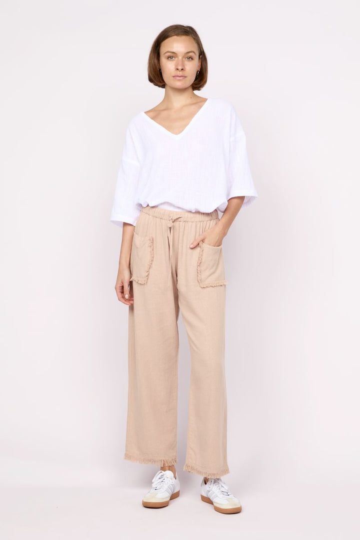 Carbon Joshua Frayed Pant