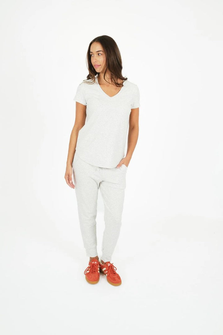 Titchie Muse Tee | Light Marle