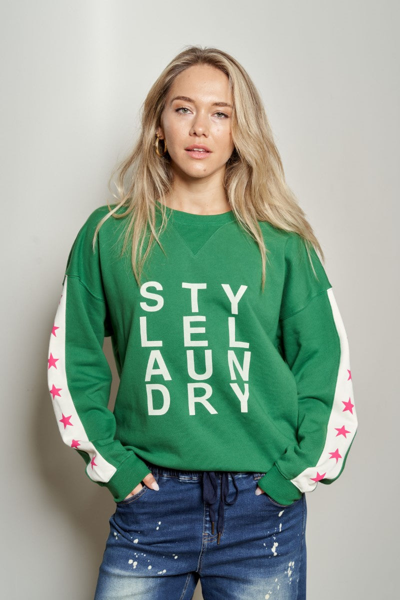 Star Logo Sweat | Green