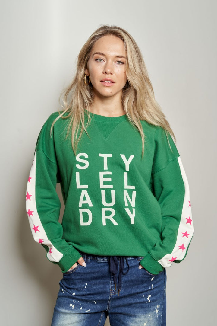 Star Logo Sweat | Green
