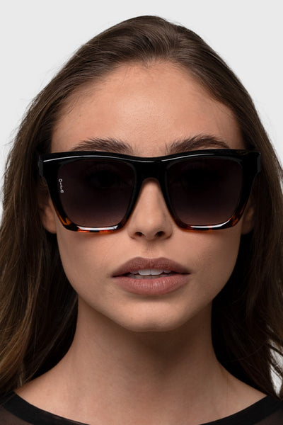 aspen sunglasses - black/tort