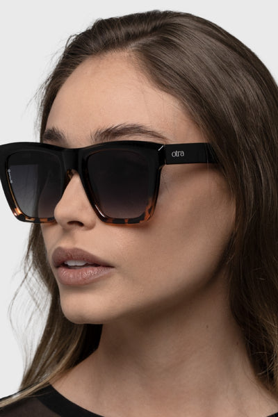 aspen sunglasses - black/tort