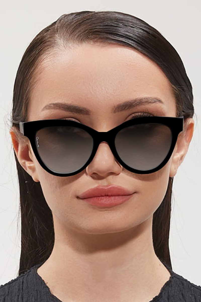 lola sunglasses - black/smoke