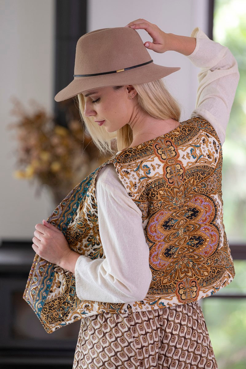 Donella Reversible Waistcoat