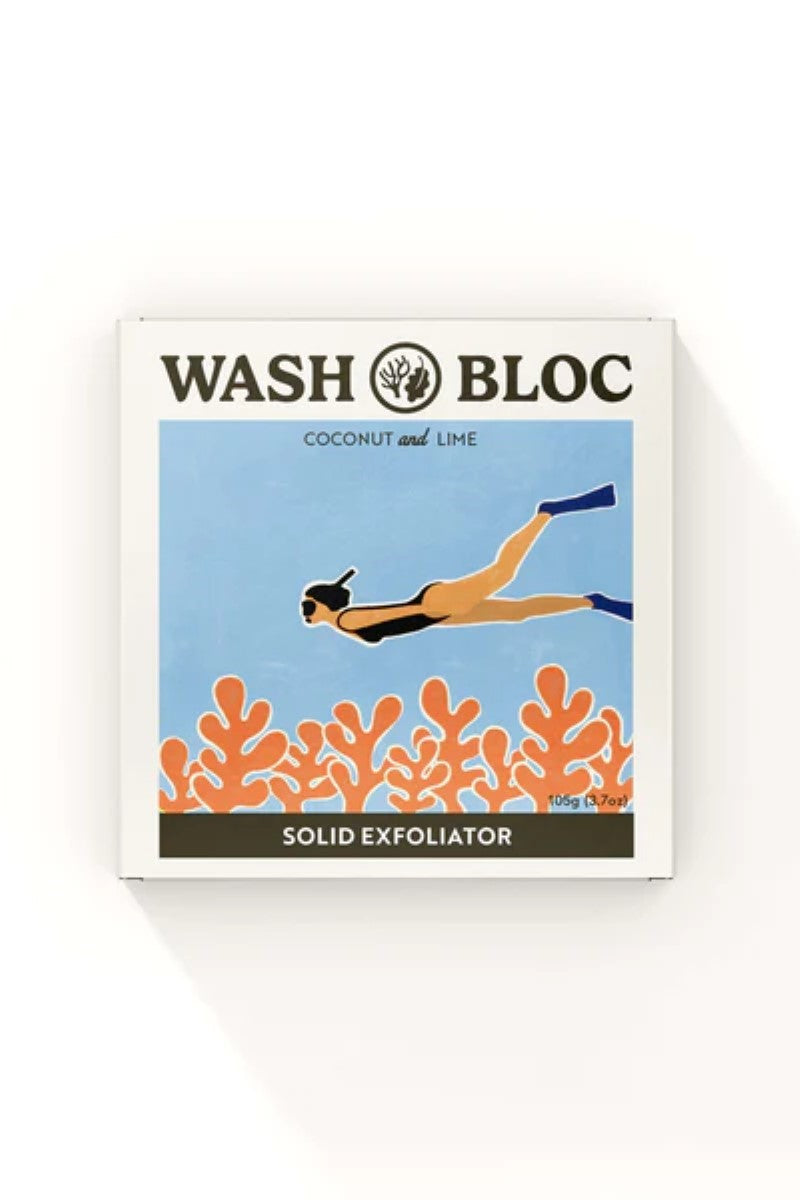 Wash Bloc Exfoliator | Coconut & Lime