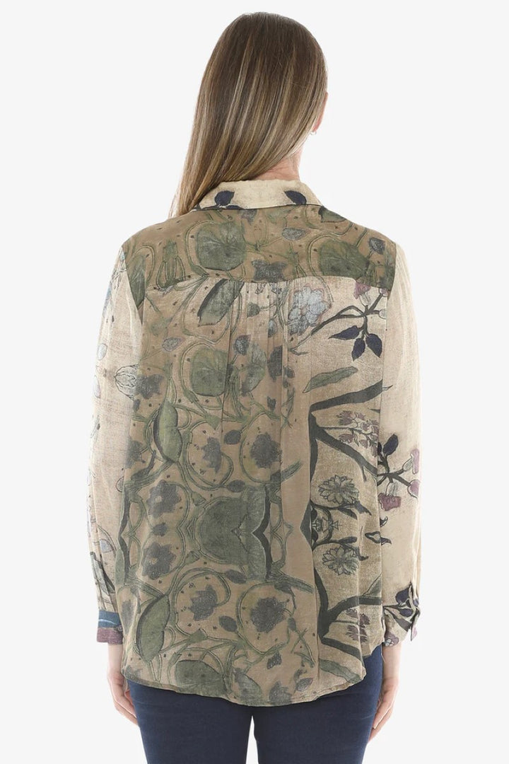 Jump Vintage Floral Shirt | Multi