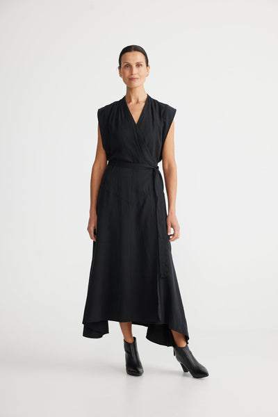 amalita dress - black DRESS BRAVE & TRUE 