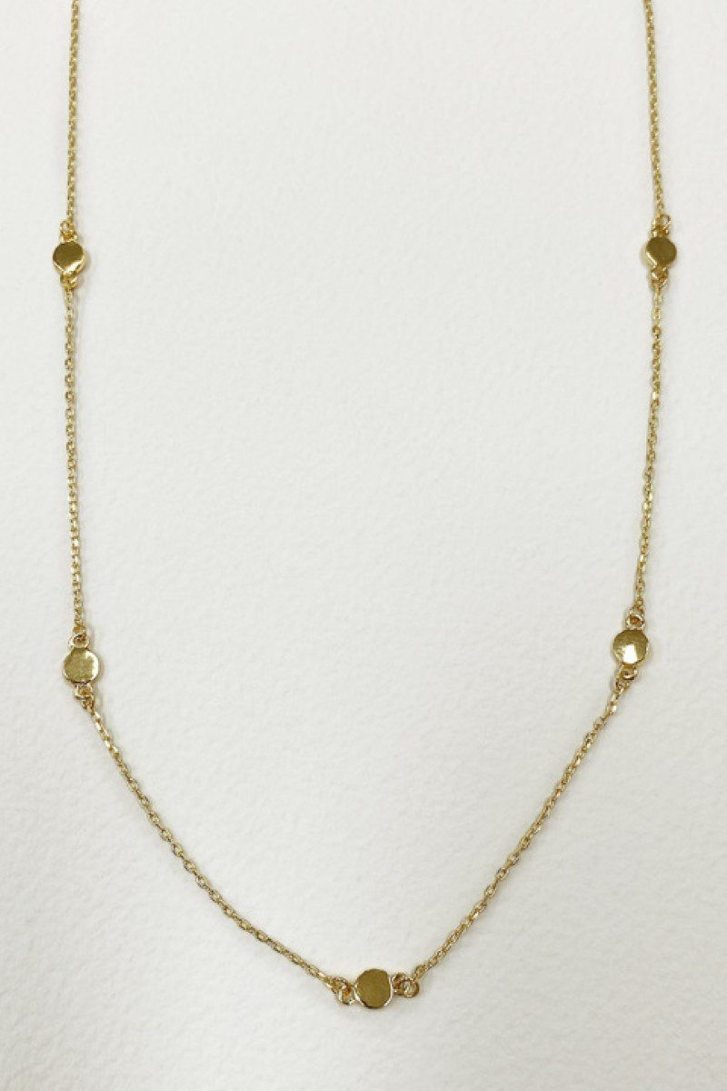arabella necklace - gold jewellery zafino 