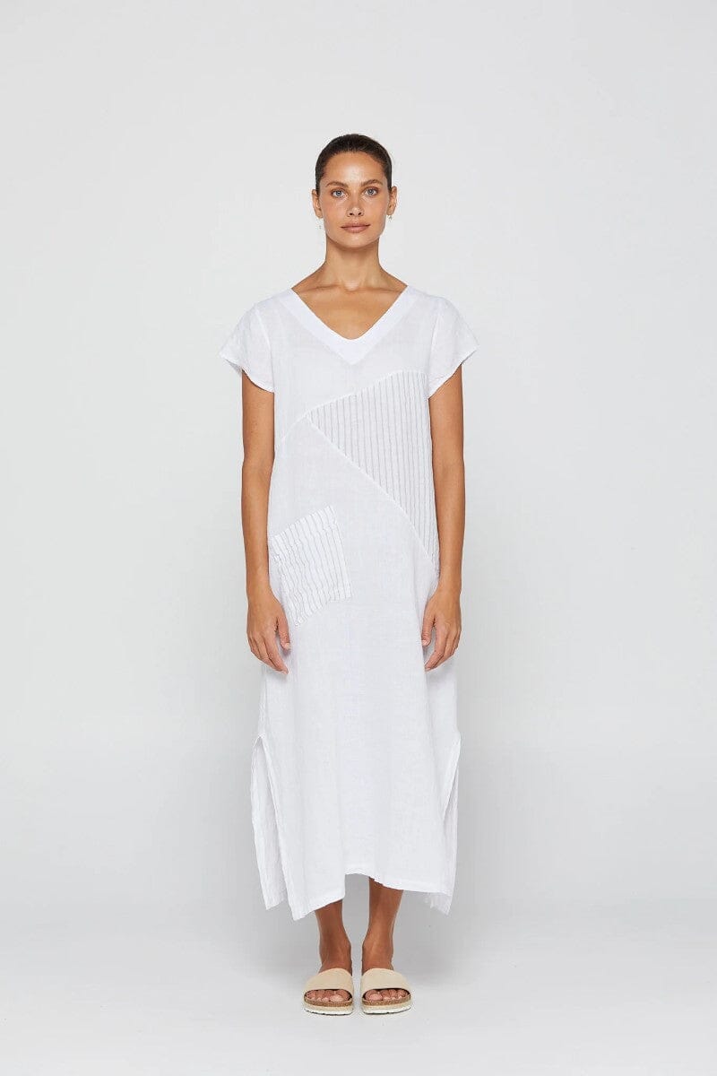 bonnie dress - white DRESS RIDLEY 