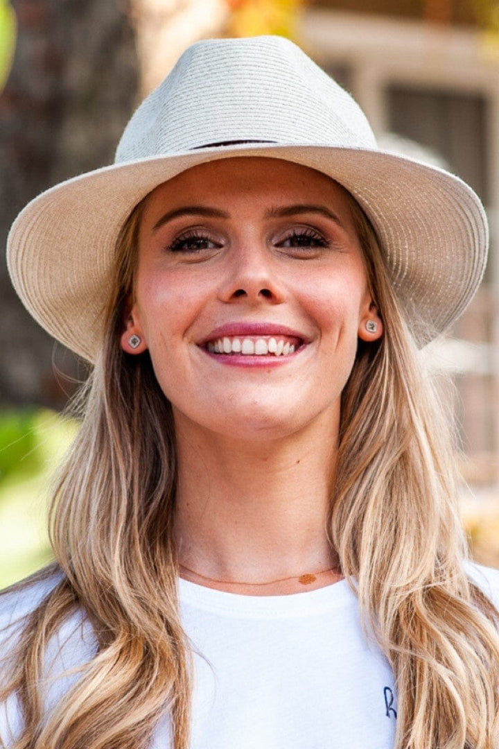 borsalino hat leather strap hat travaux en cours 