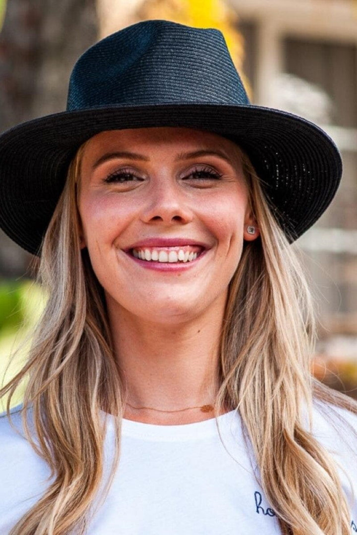 borsalino hat leather strap hat travaux en cours 