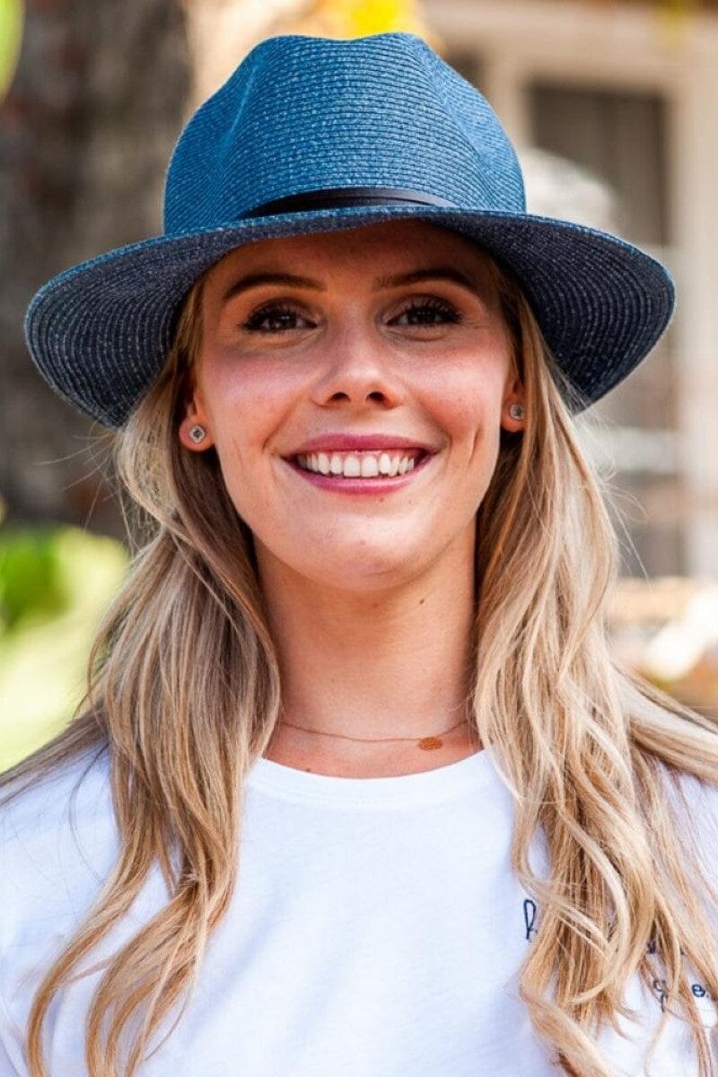 borsalino hat leather strap hat travaux en cours 