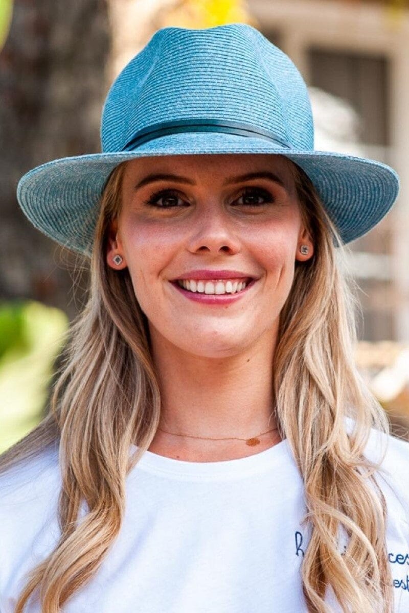 borsalino hat leather strap hat travaux en cours 