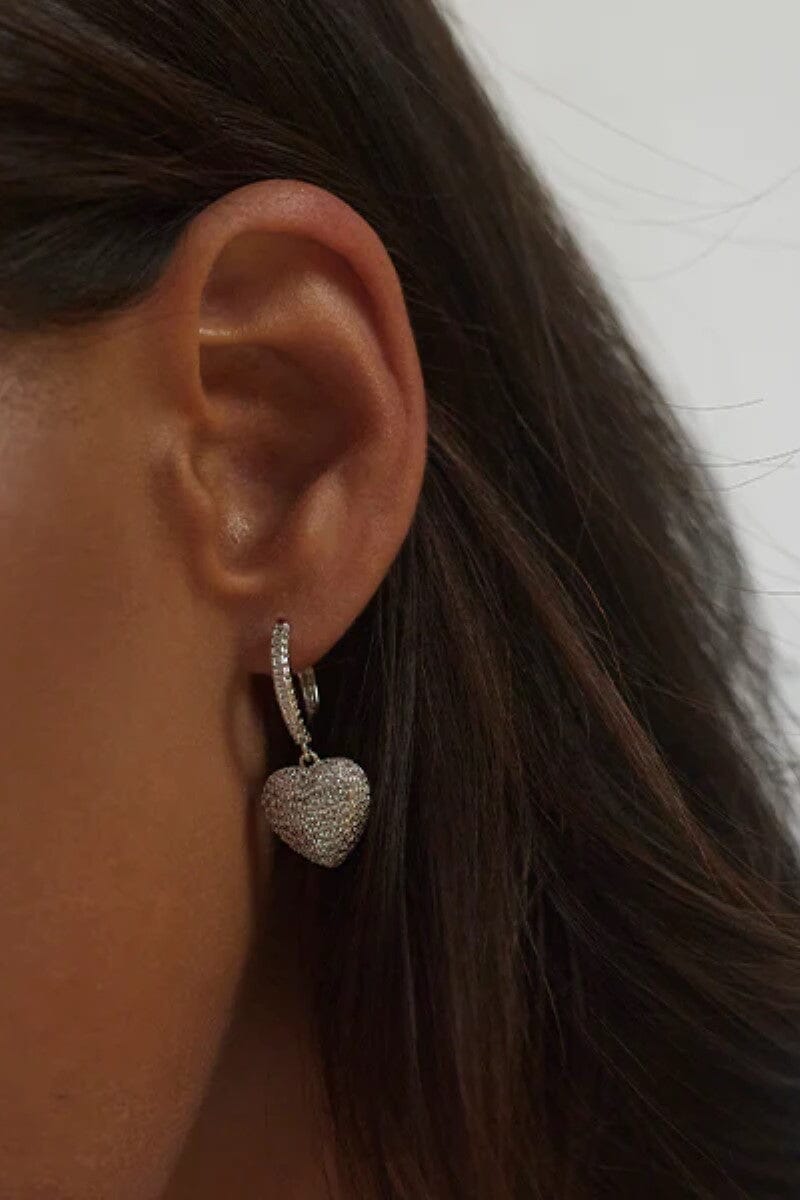 frankie earrings - silver EARRINGS zahar 