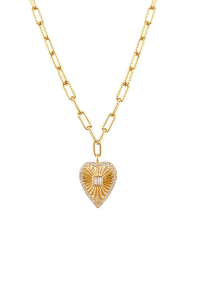 frida necklace - gold NECKLACE zahar 