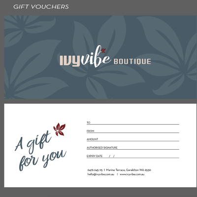 gift card $25.00 Gift Cards IVY VIBE 