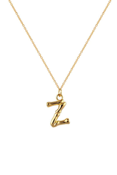 letter z necklace NECKLACE zahar 